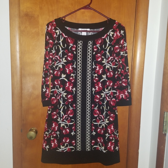 WHBM Floral Shift Dress - Picture 1 of 5